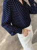 Topshop Full Sleeves Silk Pajama Shirt for ladies