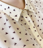 Designer Long Sleeve White Silk Blouses for Ladies