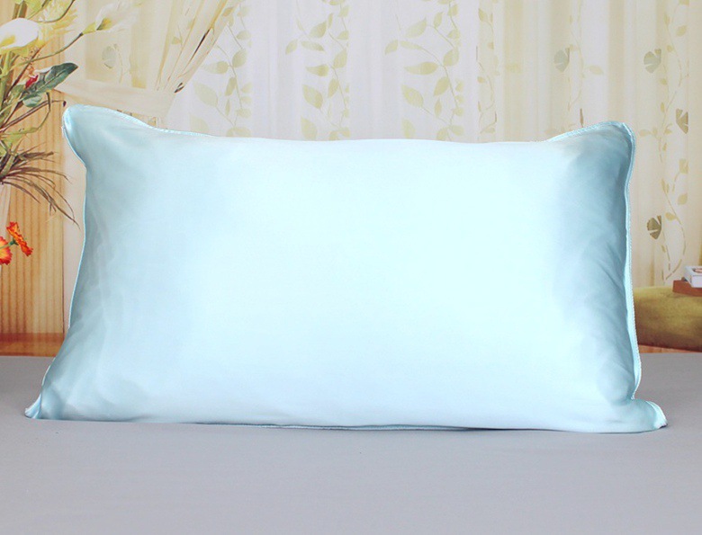Organic Silk Satin Travel Pillow Case for Skin