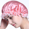 Womens Floral Silk Night Sleep Cap Hair Bonnet Hats