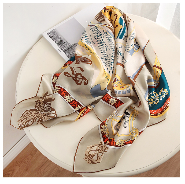 Buy 100% Pure Silk Scarf for Hair