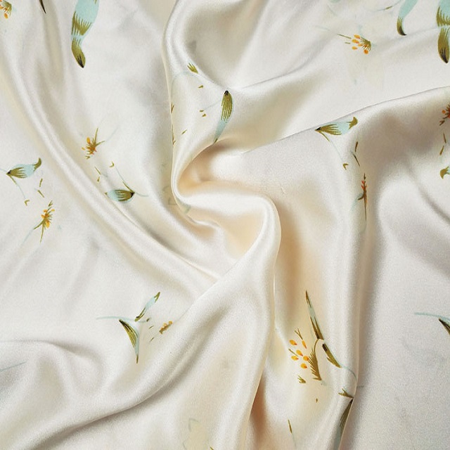 High Quality Digital Printed Mulberry Silk Fabric Online for Shirt