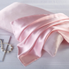 Customized Anti Wrinkle Grey Silk Pillowcase Manufacture