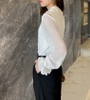 Designer Silk GGT Long Sleeve Shirt /Silk blouse